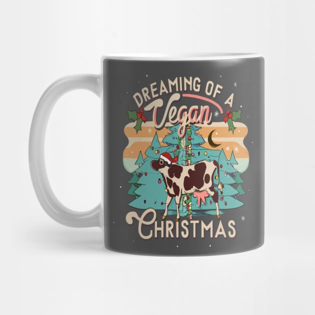 I'm Dreaming of a Vegan Christmas Funny Men Women by rhazi mode plagget